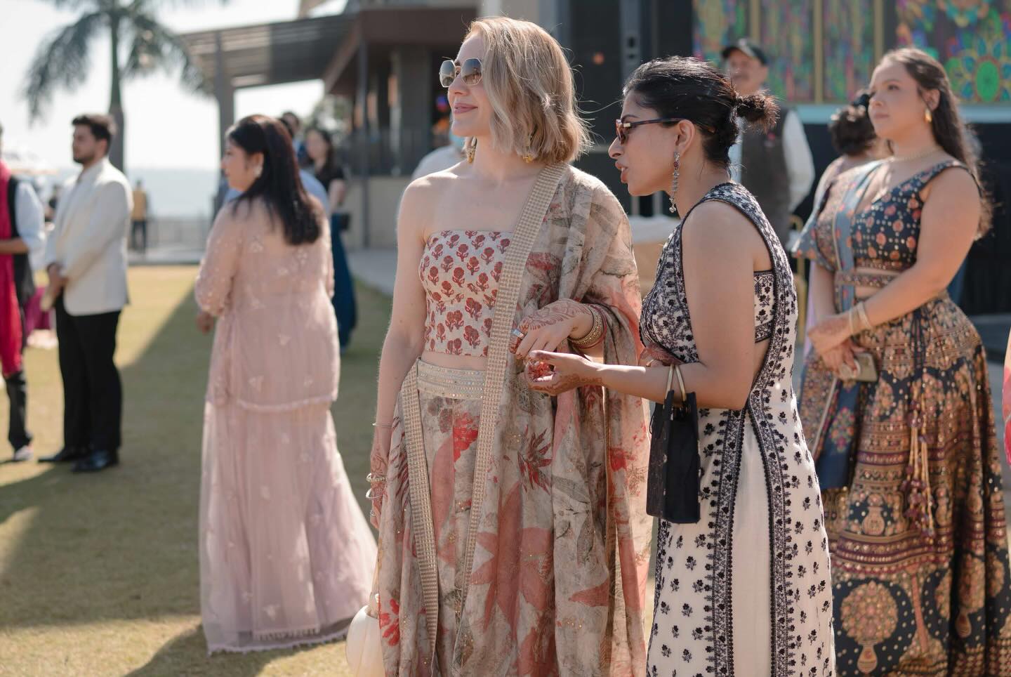 Kirsten at a wedding in Punjab, India